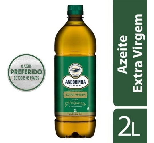 Kit 3 Unidades Azeite de Oliva Extra Virgem Português Andorinha Clássicos Garrafa 2l