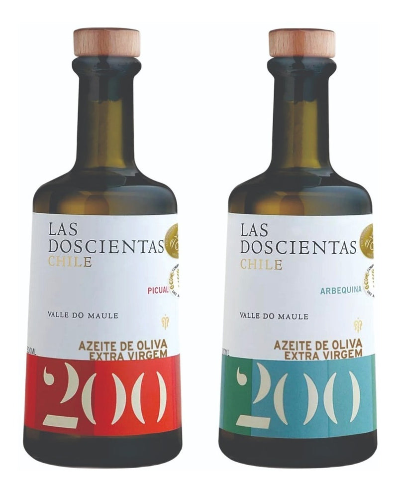 Combo 6 Azeites Oliva Extra Virgem Chileno Las Doscientas 500ml