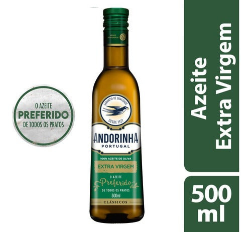 Kit 6 Azeites De Oliva Extra Virgem Andorinha Classico 500ml