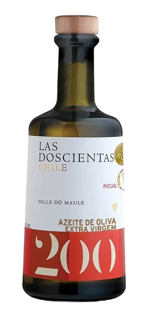 Combo 6 Azeites Oliva Extra Virgem Chileno Las Doscientas 500ml